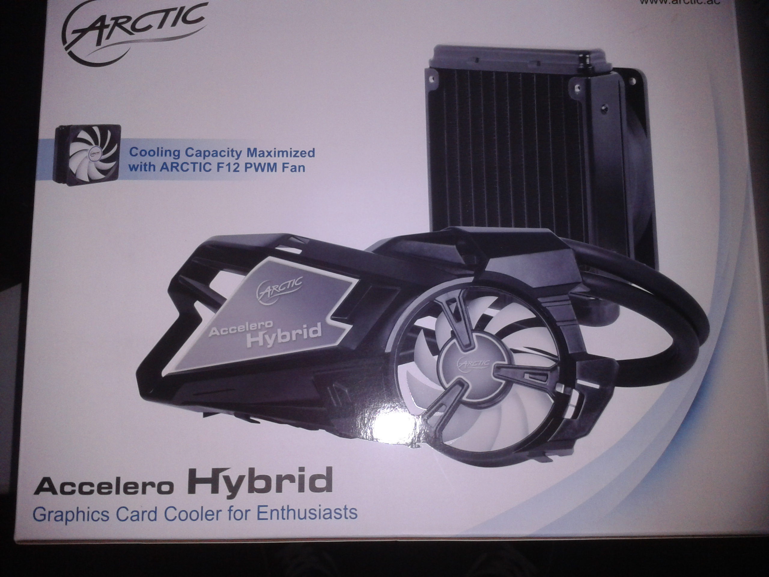 Arctic Cooling Accelero Hybrid Install and Review